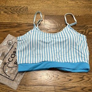 Coral reef swim bottom back top